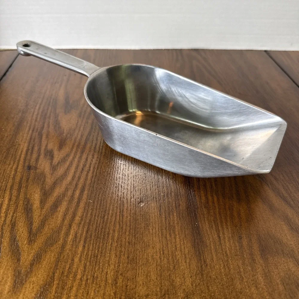 Master Paws 2 Cup Aluminum Scoop Heavy Duty Dog Cat Animal Food Scooper